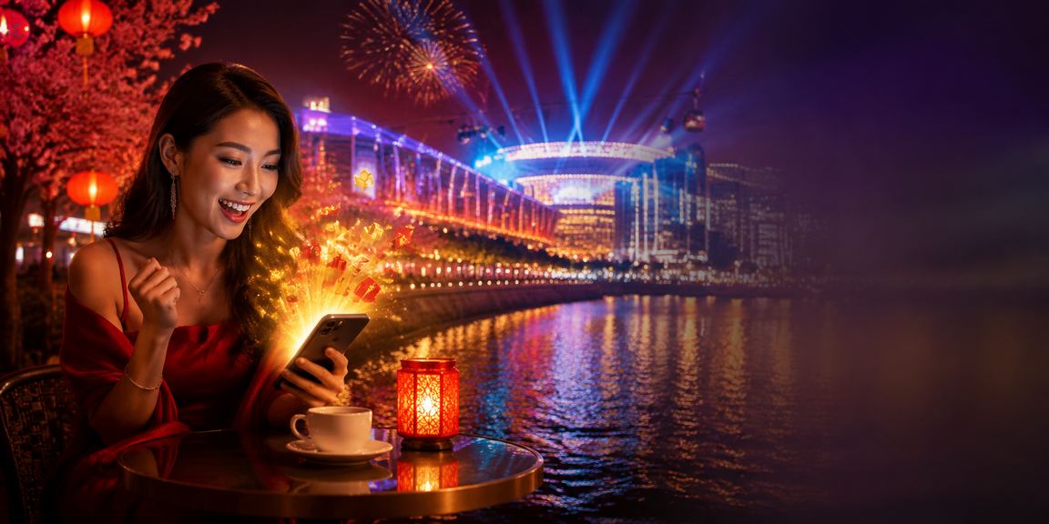 Pemain Malaysia menggunakan kasino mudah alih rm30 di Genting Highlands untuk bermain blackjack